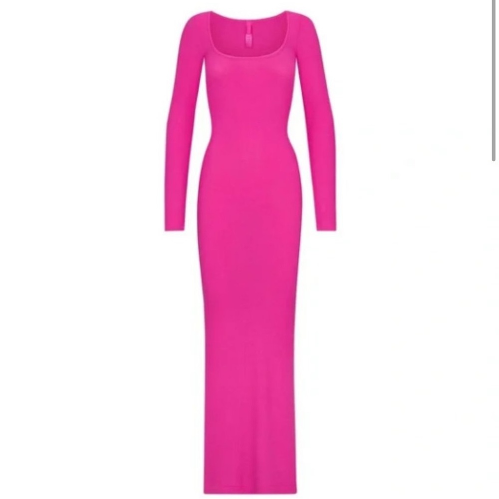 SKIMS long sleeve dress